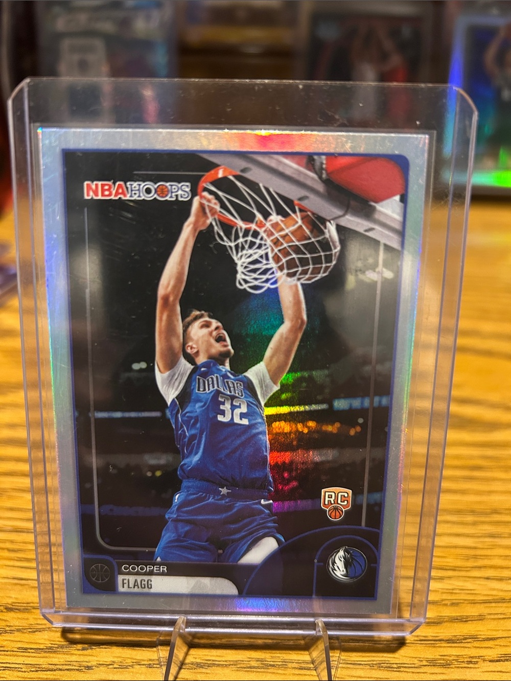 Cooper Flagg Dallas Mavericks Blue Rookie NBA Hoops